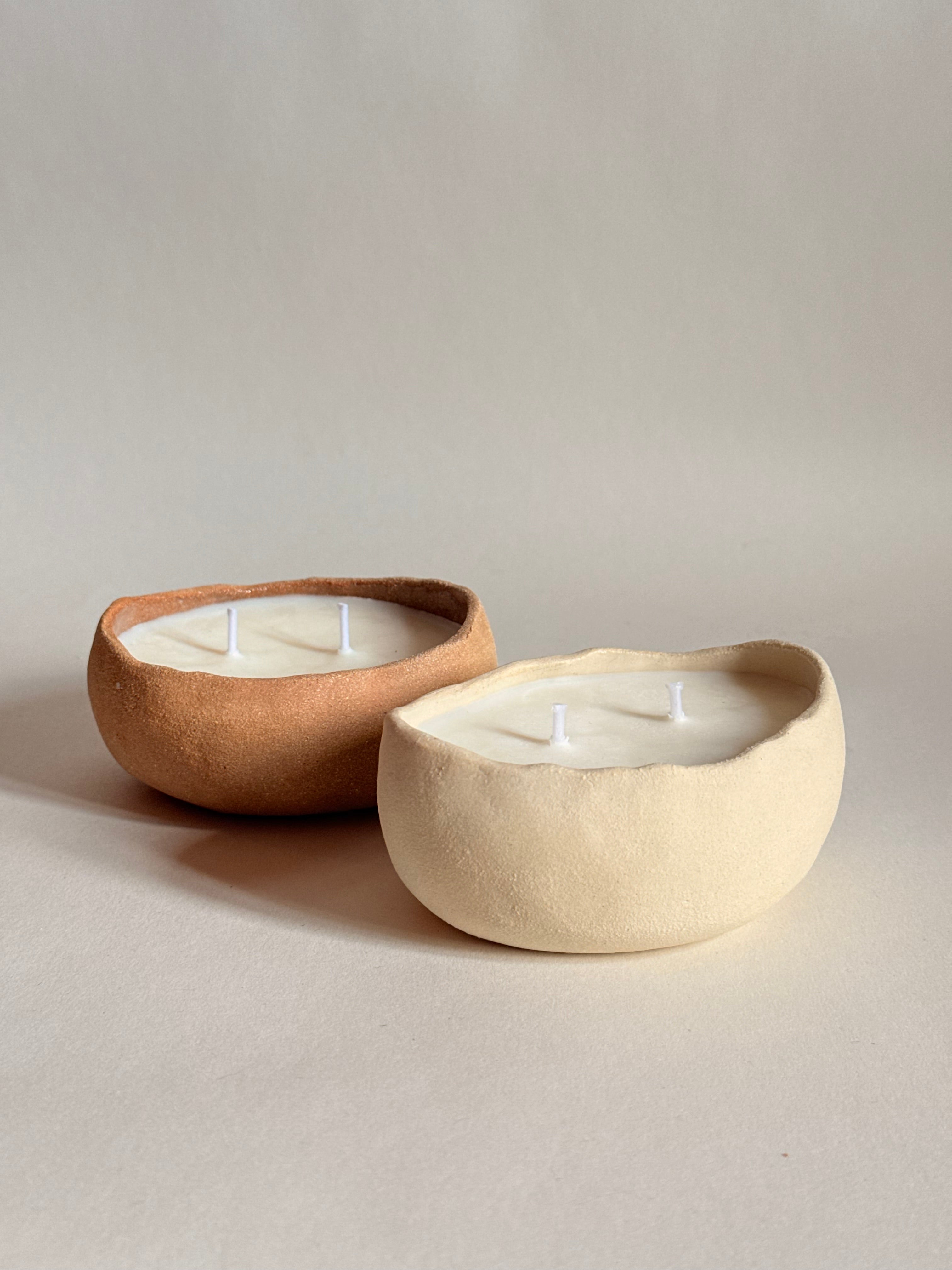 Bougies "Les Galets" x KHOOM en provence