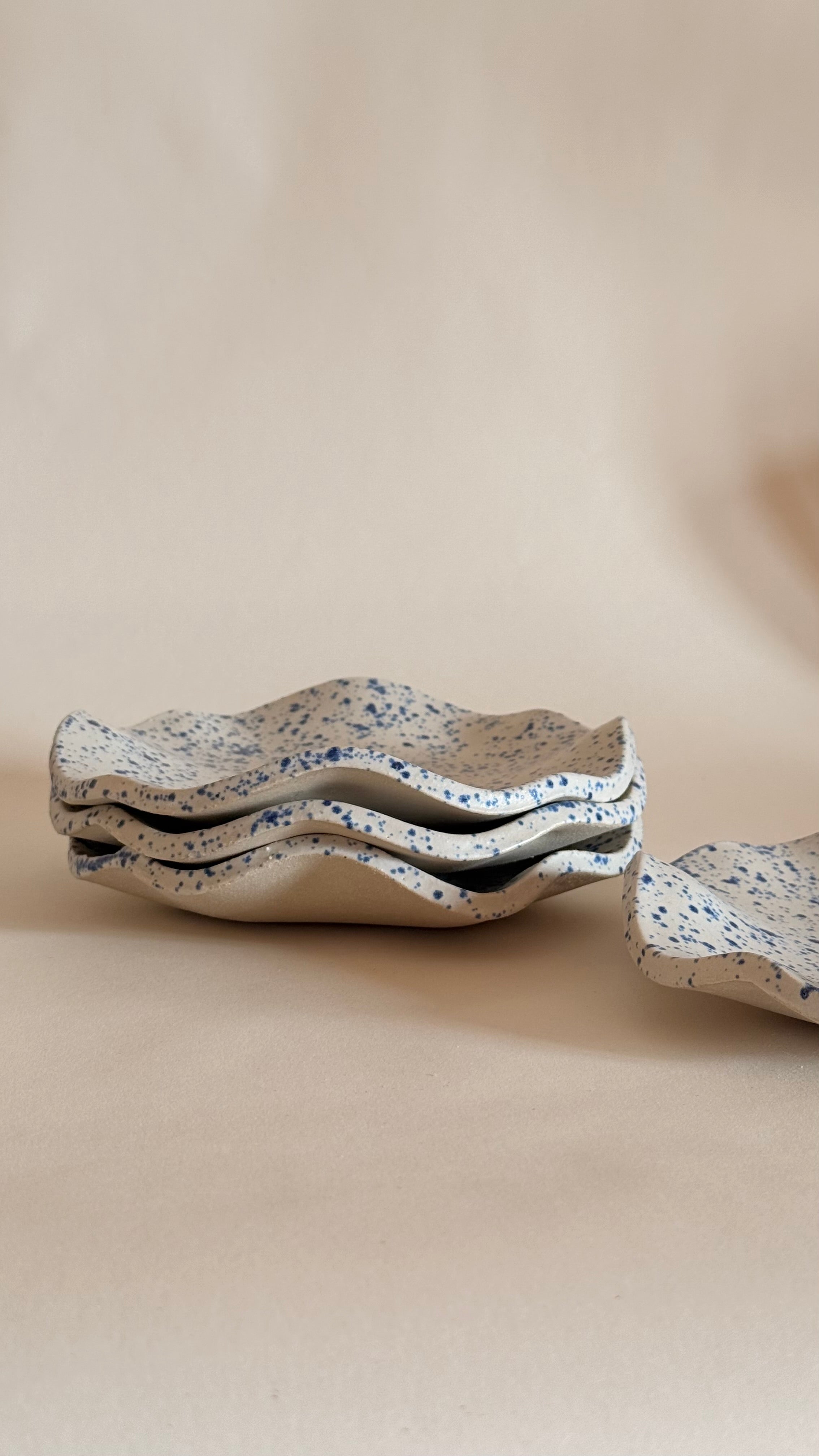 Embruns - Assiettes à dessert lot de 4