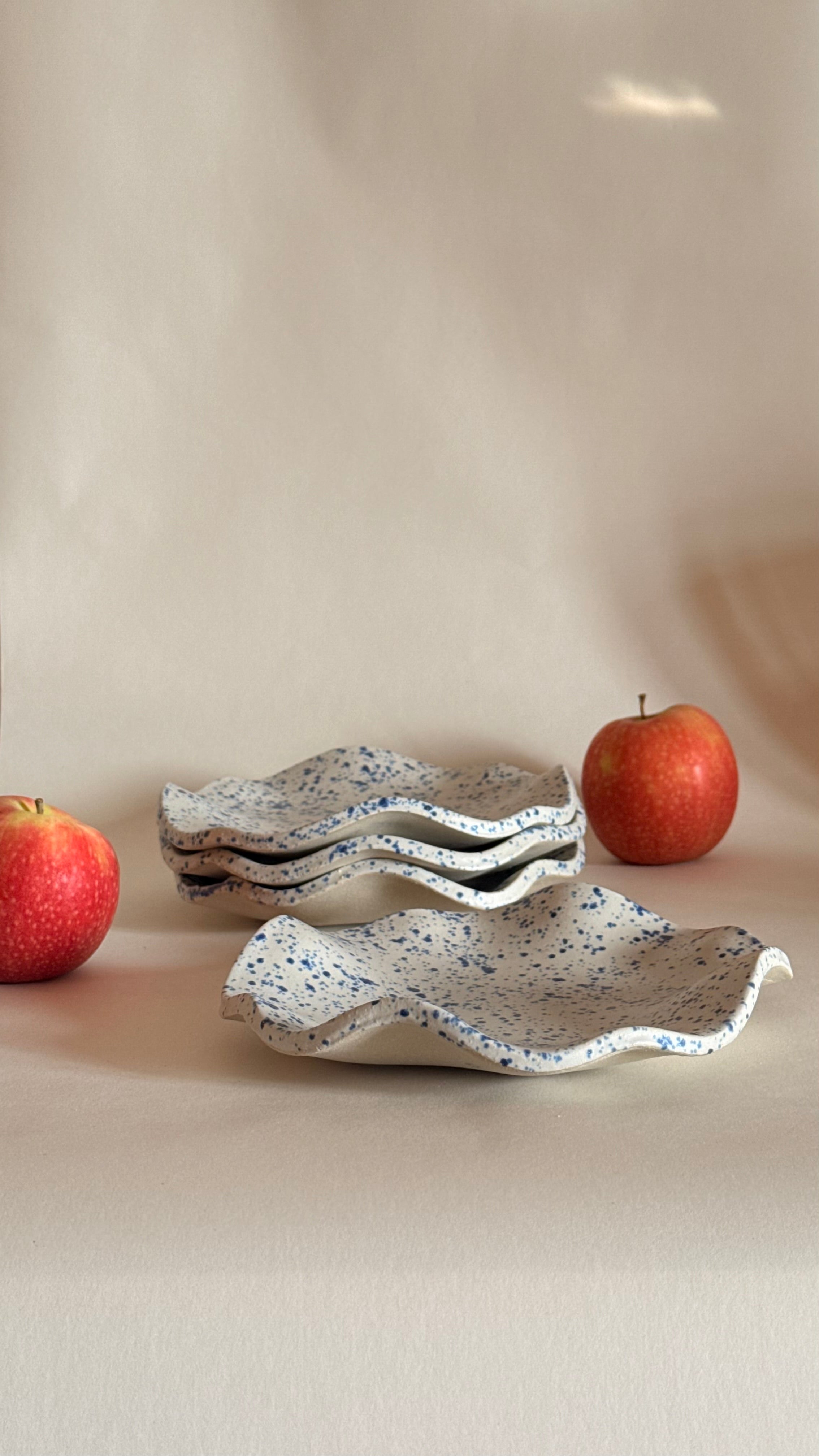 Embruns - Assiettes à dessert lot de 4