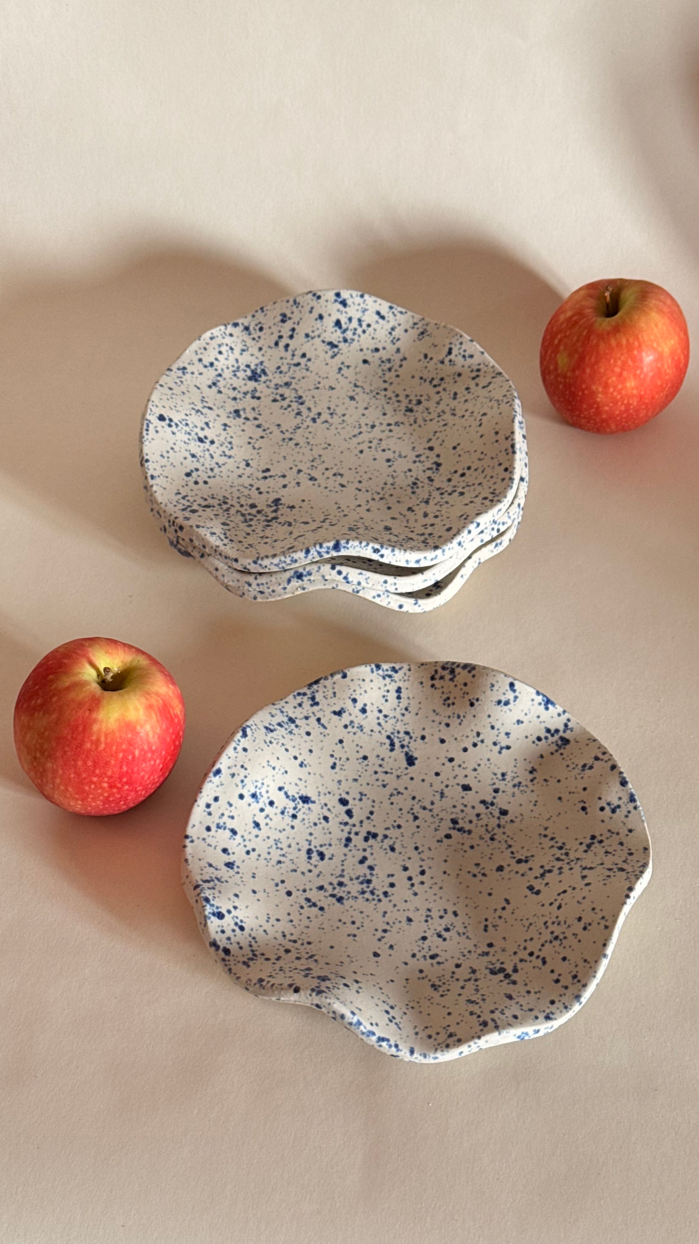 Embruns - Assiettes à dessert lot de 4