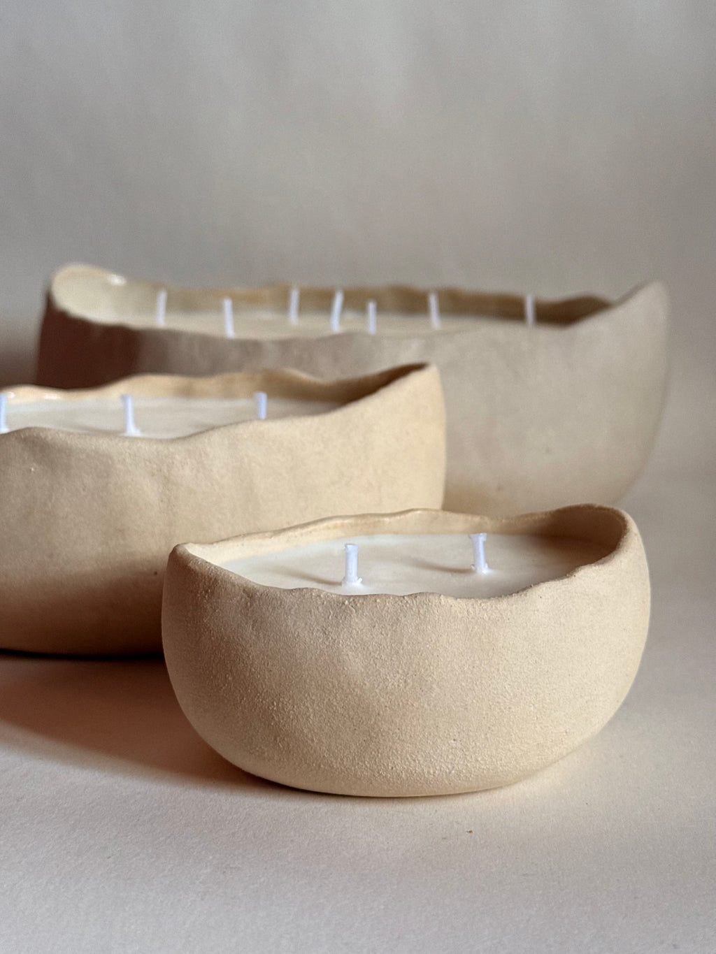 Bougies "Les Galets" x KHOOM en provence