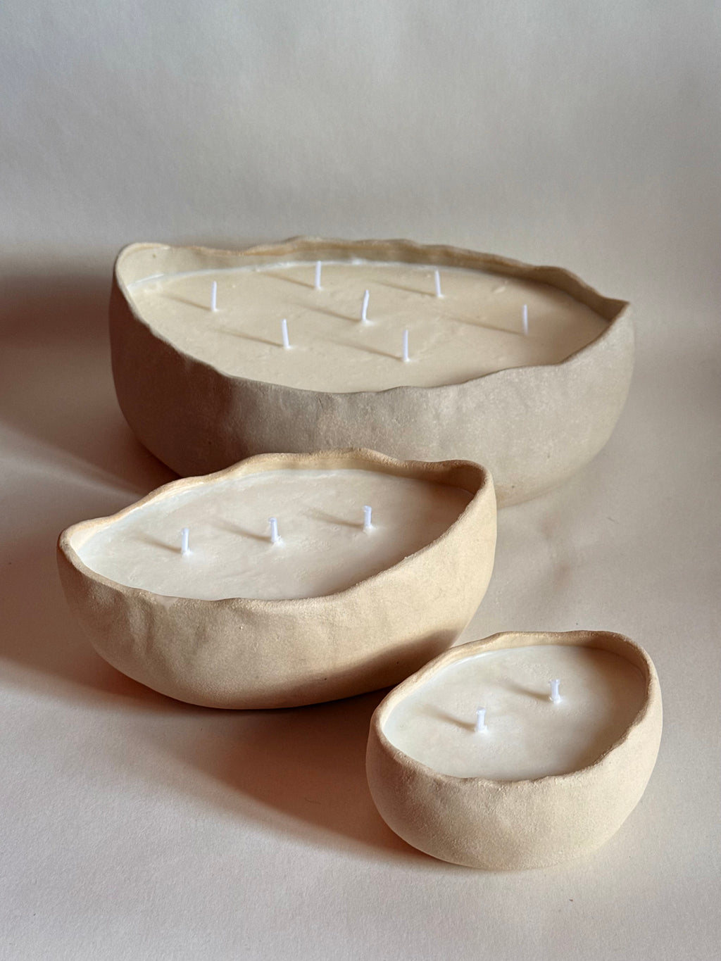 Bougies "Les Galets" x KHOOM en provence