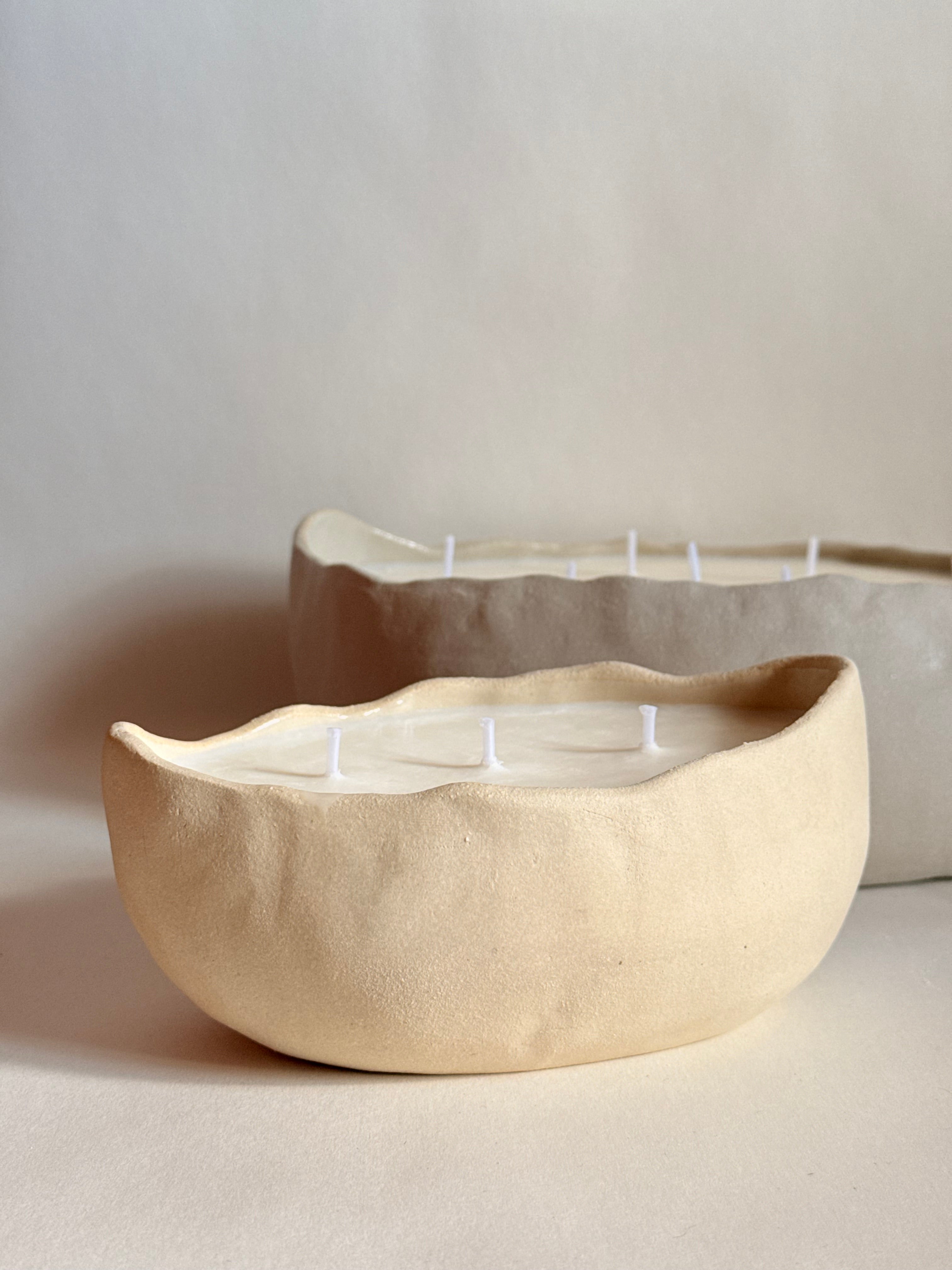 Bougies "Les Galets" x KHOOM en provence