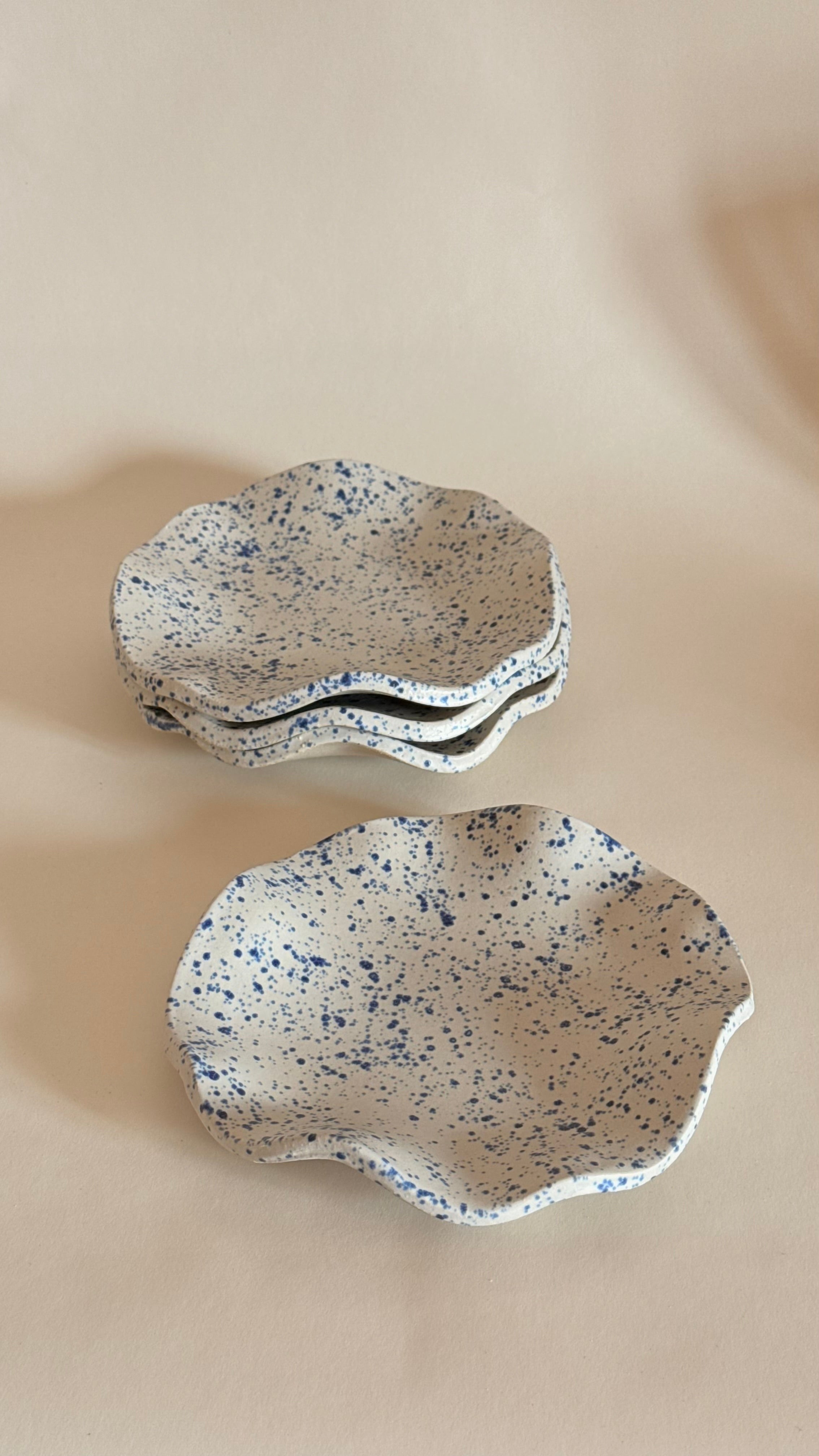 Embruns - Assiettes à dessert lot de 4