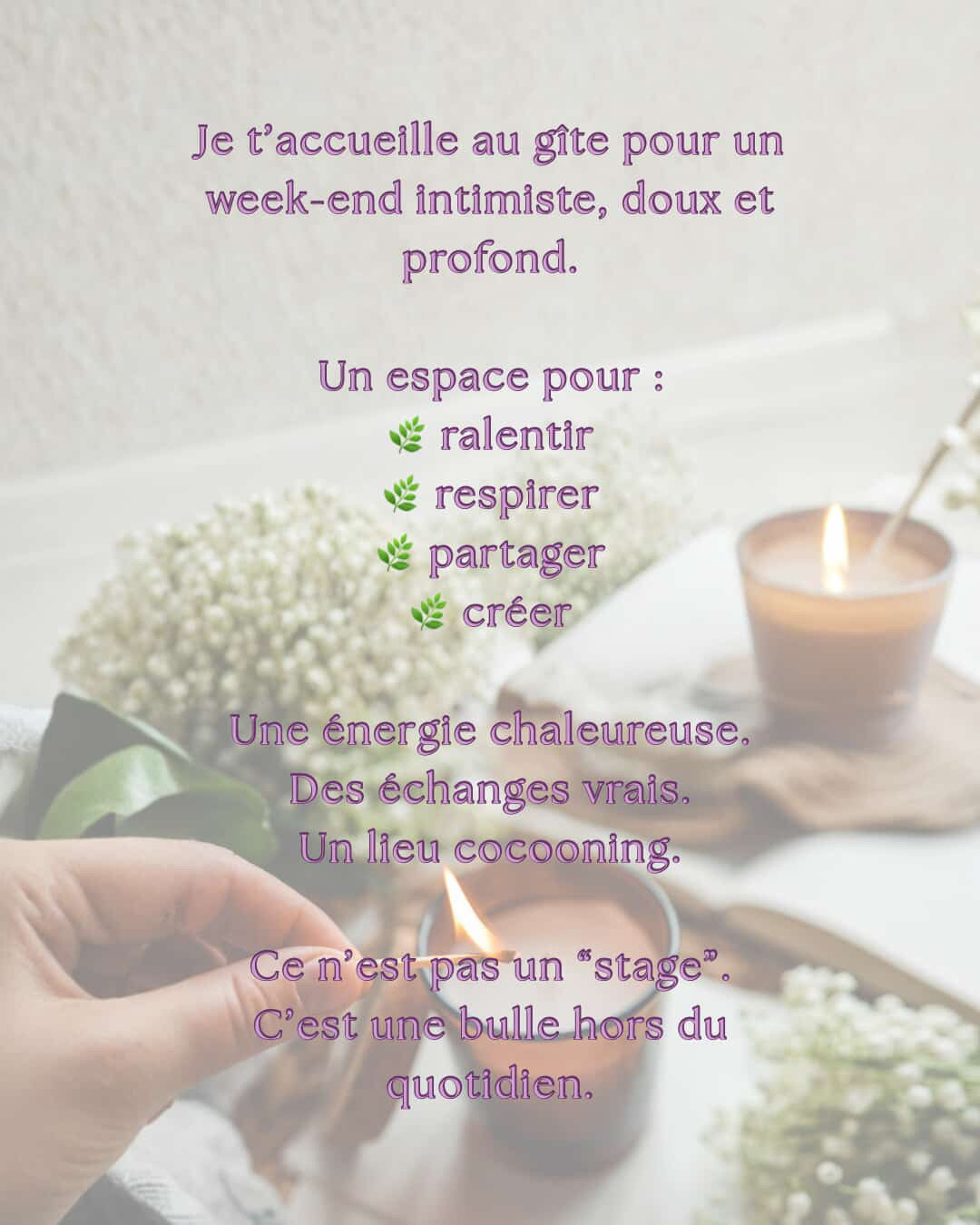 Week-end bien-être, chez Amanaska Home 🌸