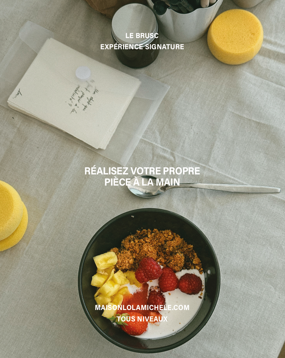 Les p'tits dej' poterie x Le Vénus du Gaou