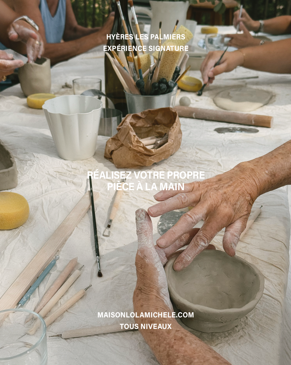 Atelier Poterie x MER & FILS