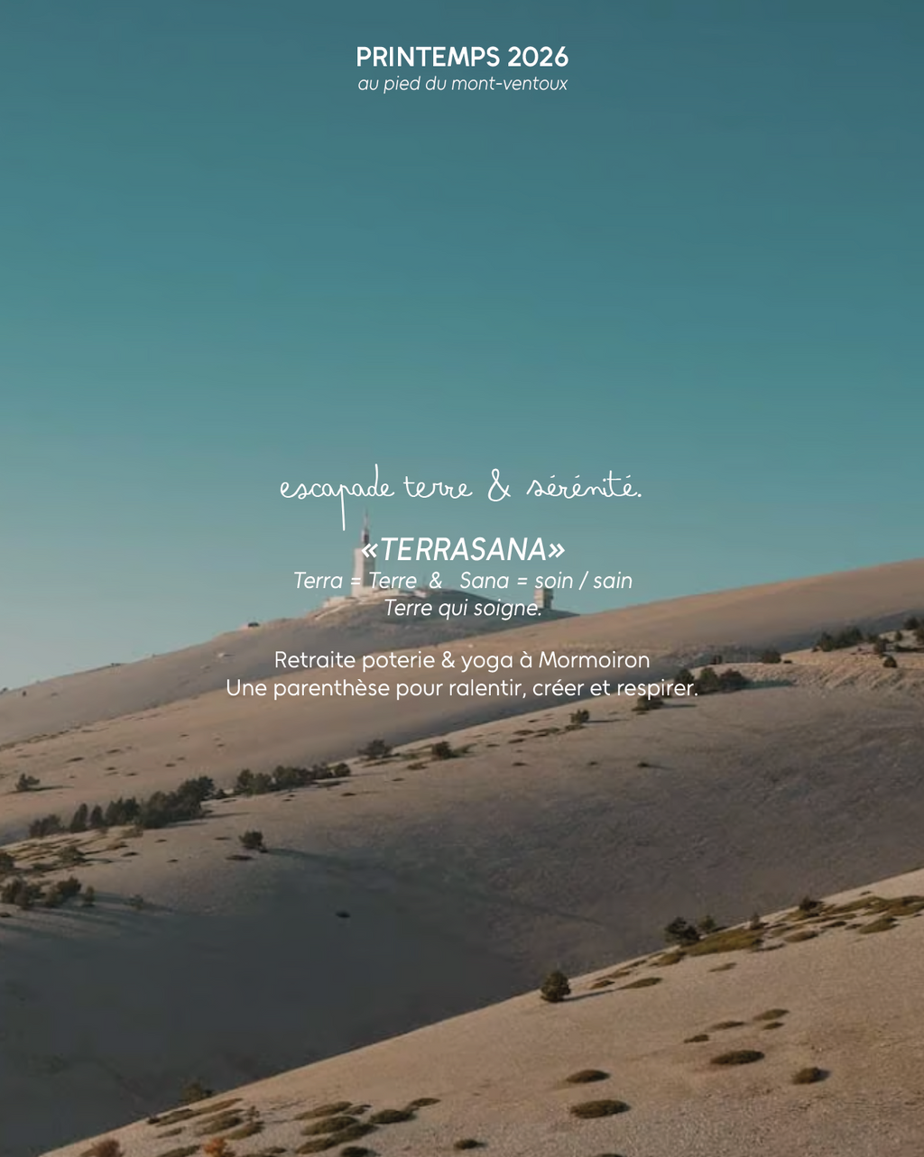 TERRASANA - Poterie & YOGA