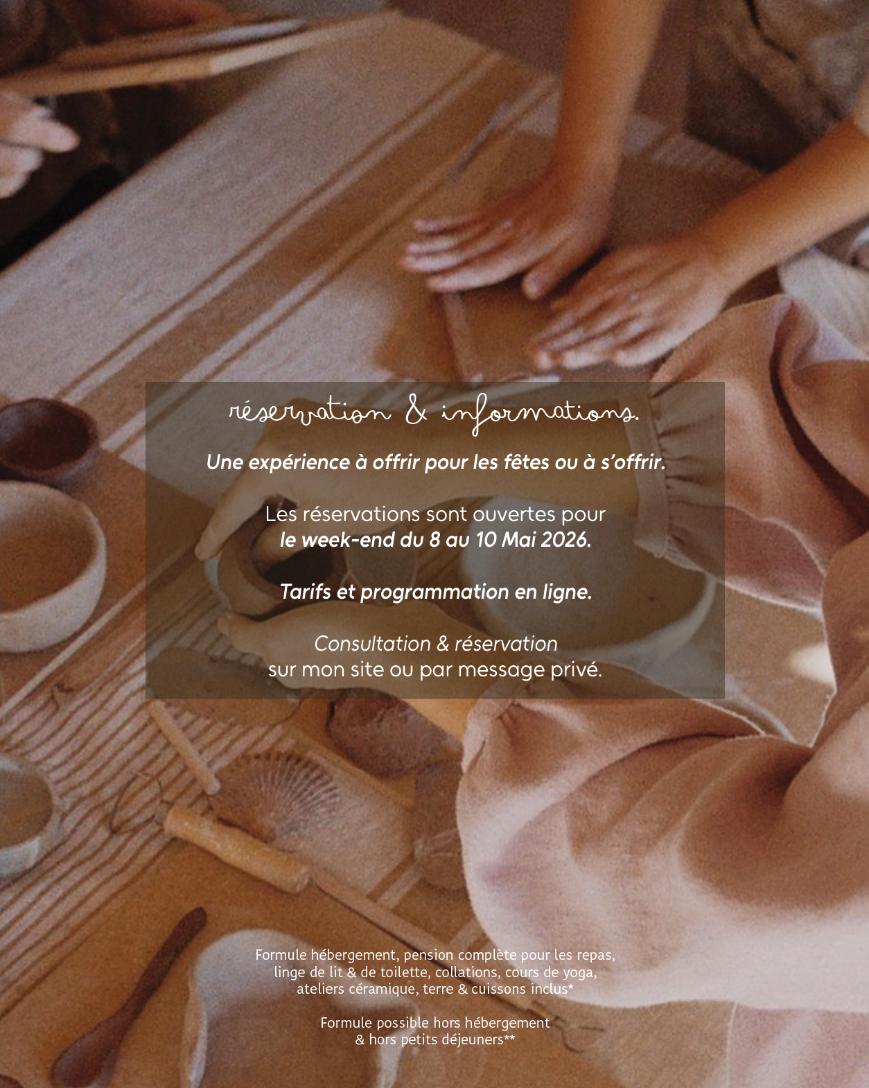 TERRASANA - Poterie & YOGA