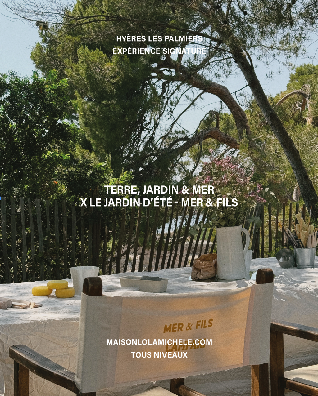 Atelier Poterie x MER & FILS