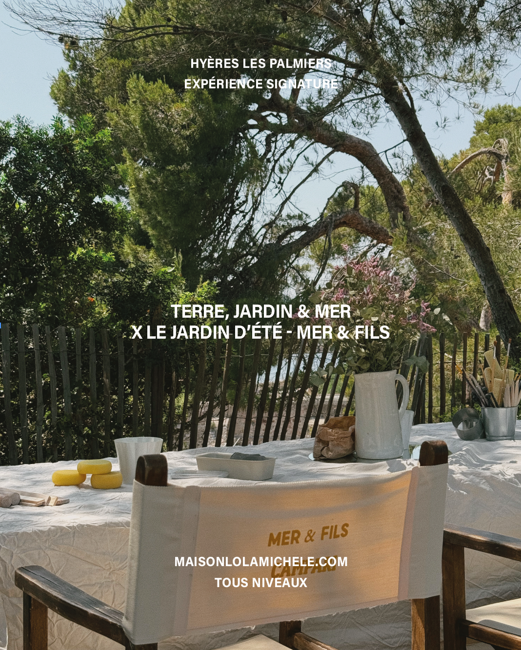 Atelier Poterie x MER & FILS