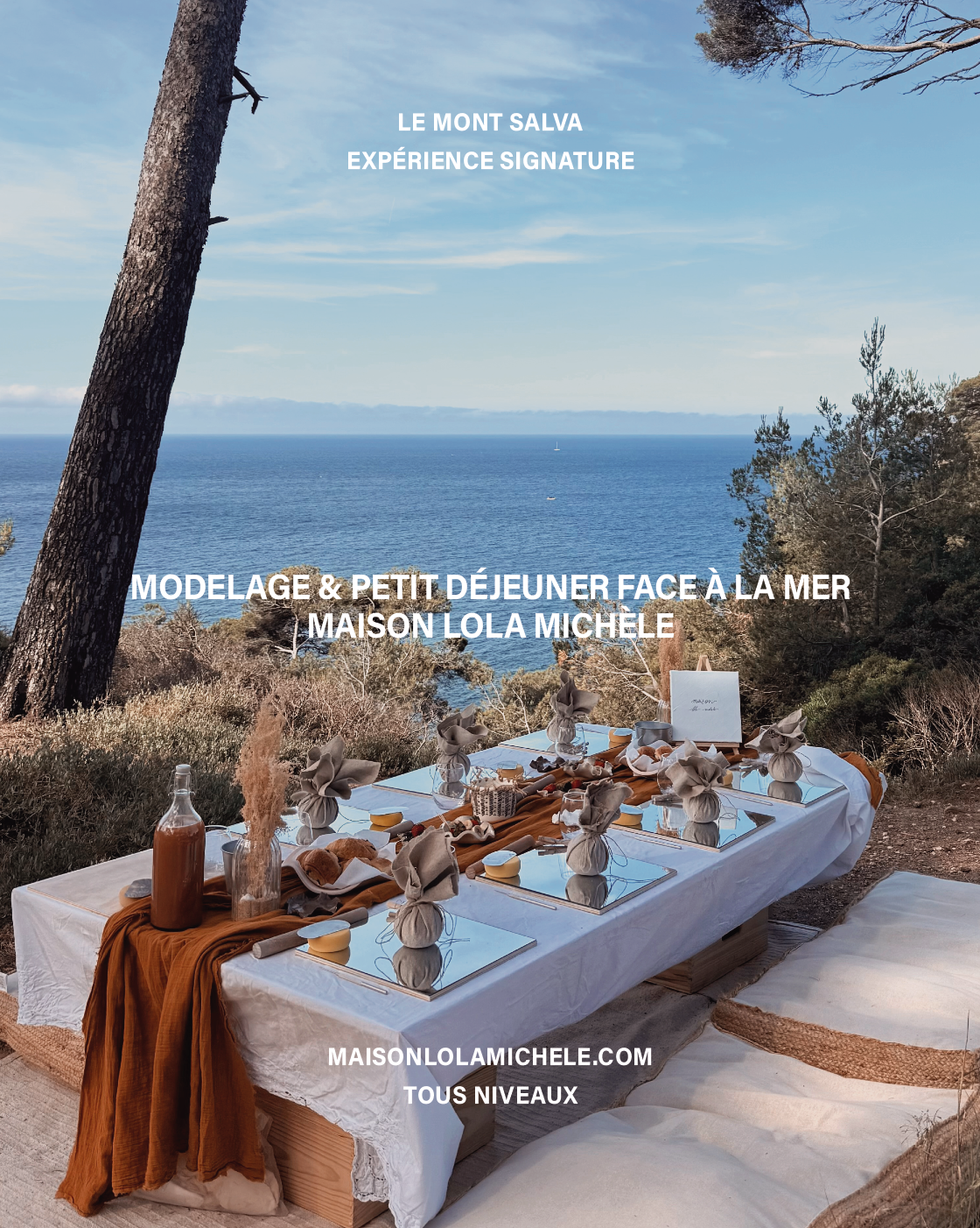 Atelier modelage en plein air - Maison Lola Michèle