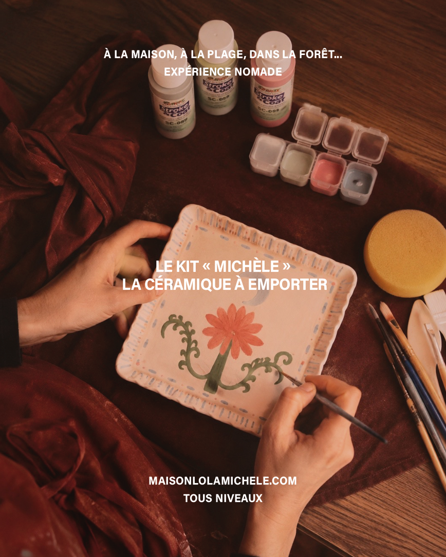 Le Kit "Michèle" - la céramique à emporter