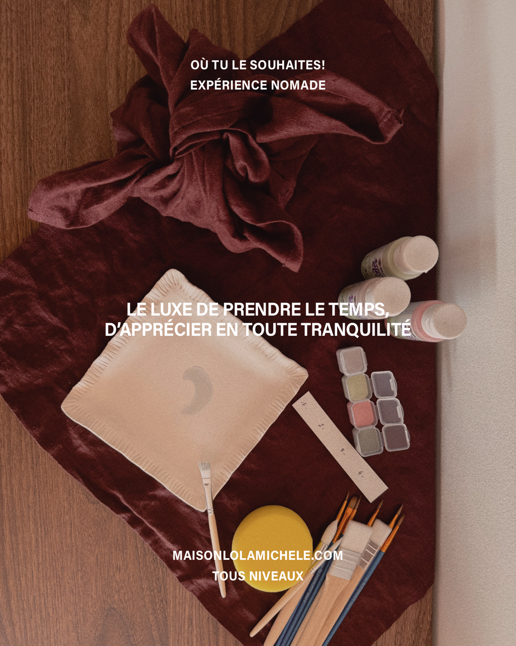 Le Kit "Michèle" - la céramique à emporter
