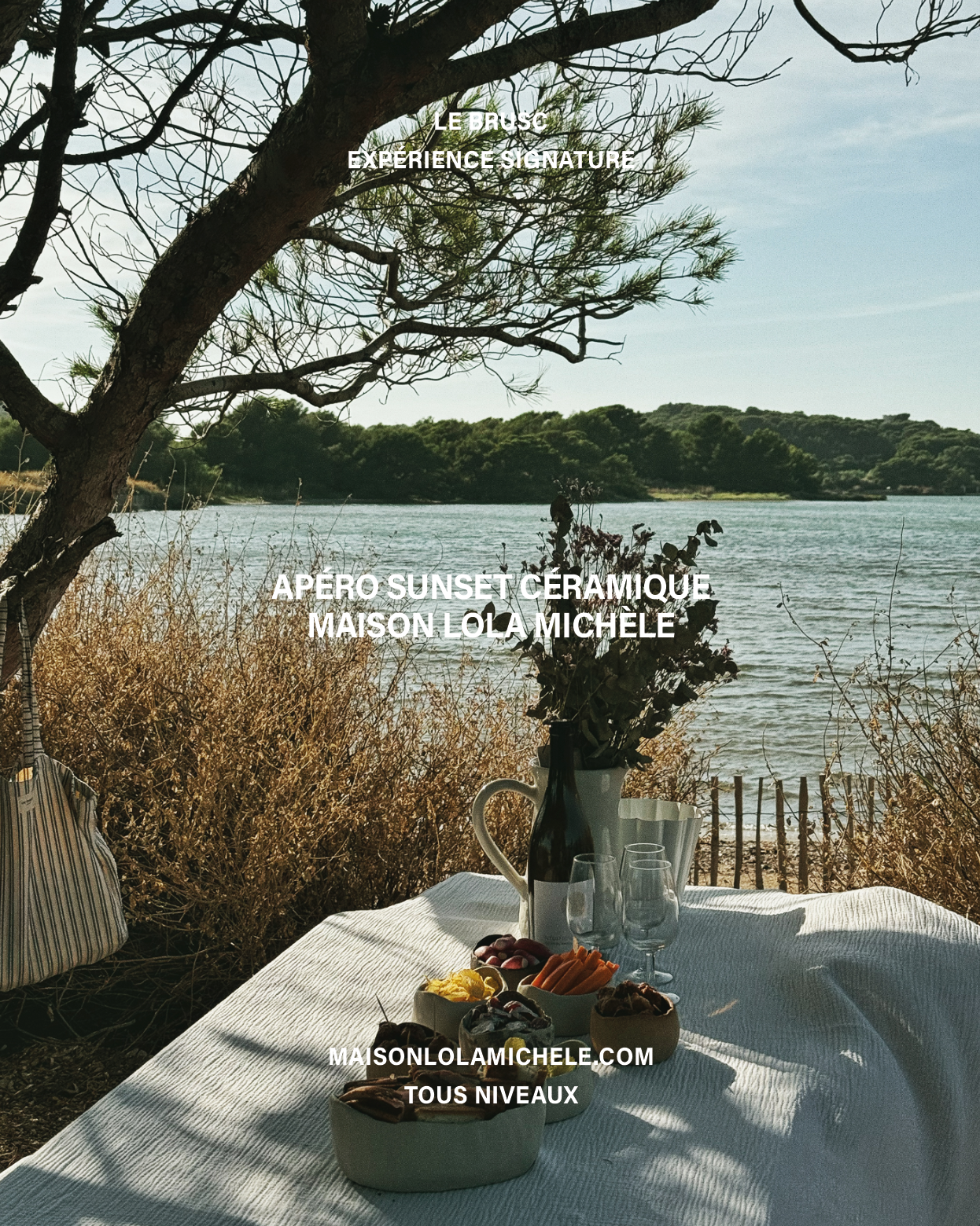 LES APÉROS SUNSET x CÉRAMIQUE Maison Lola Michèle