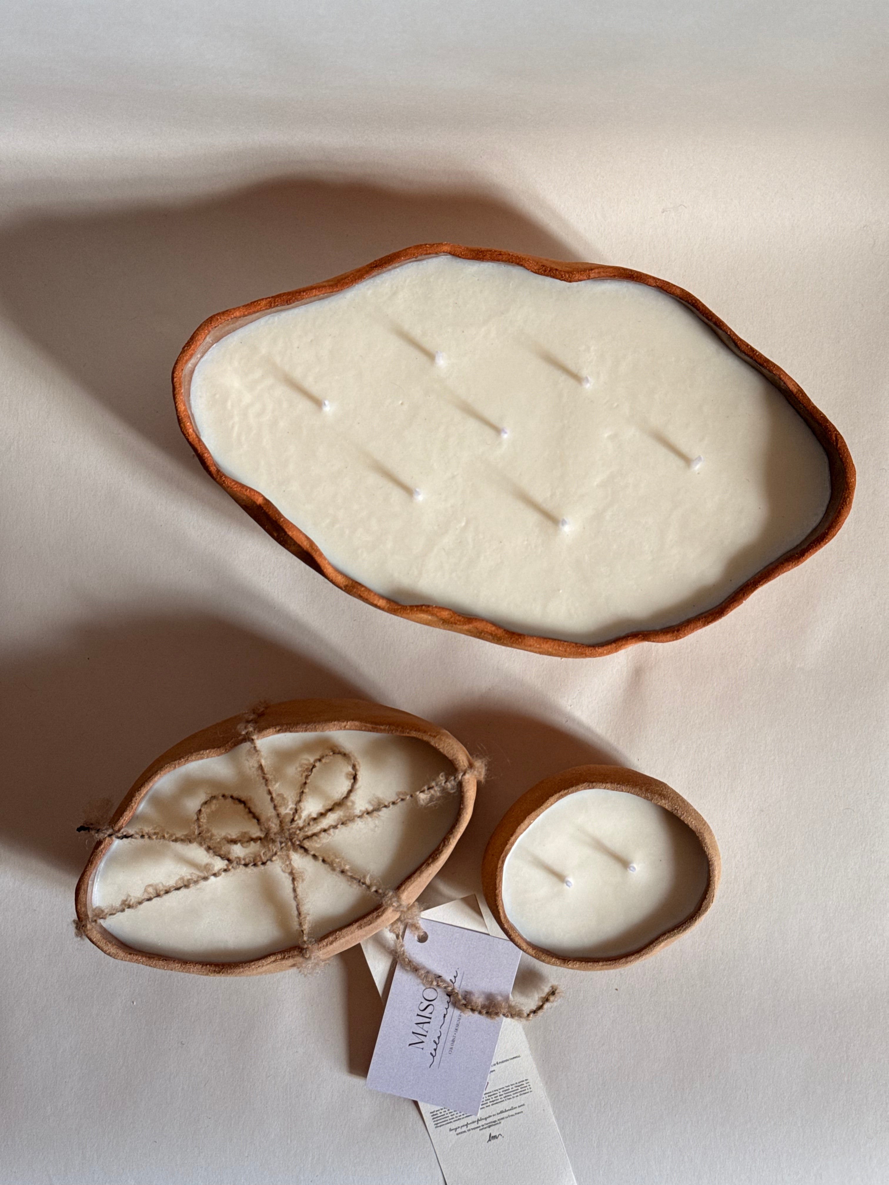 Bougies "Les Galets" x KHOOM en provence