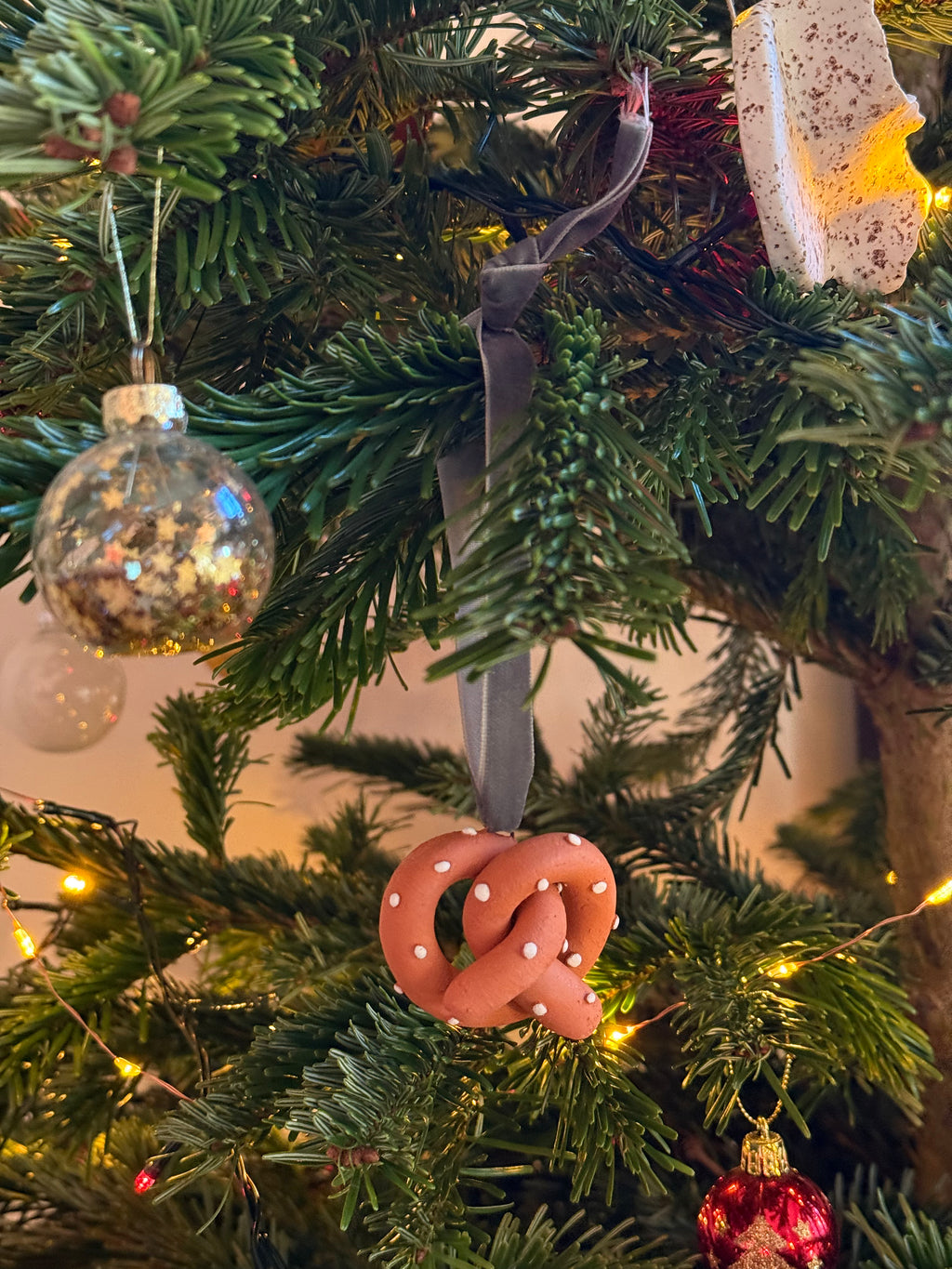 Bretzel suspension de Noël