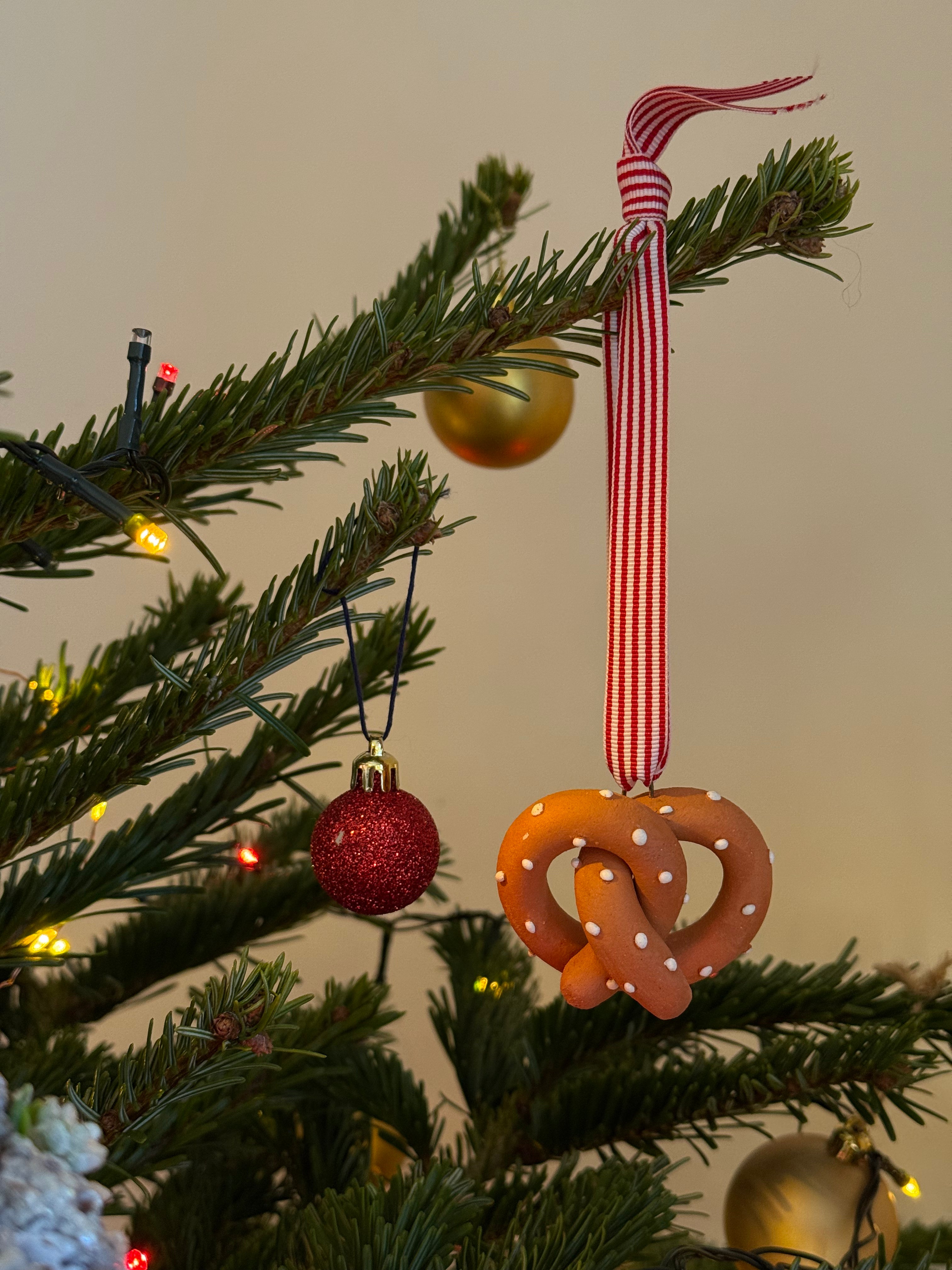 Bretzel suspension de Noël