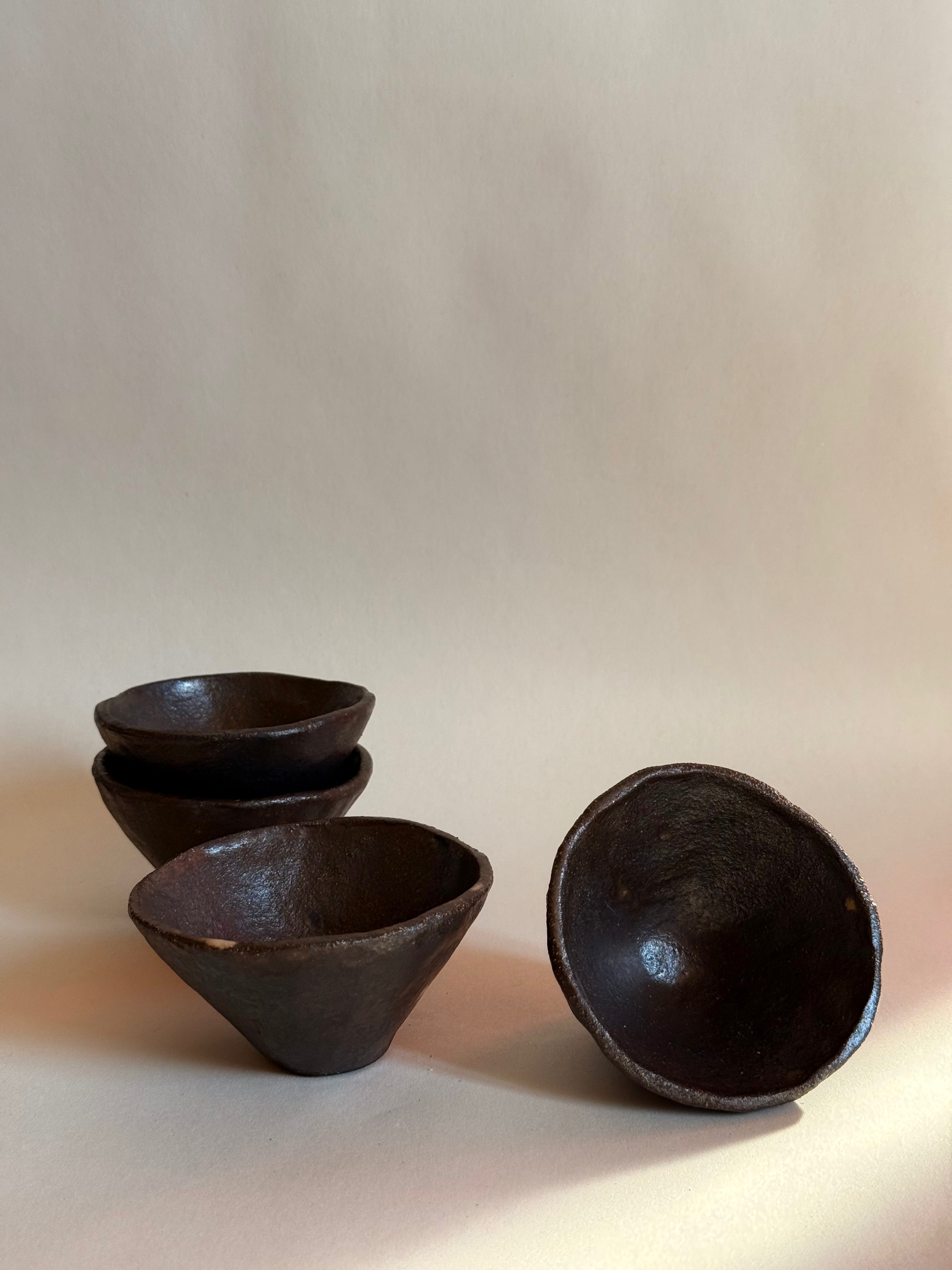 Nomades - tasses noires