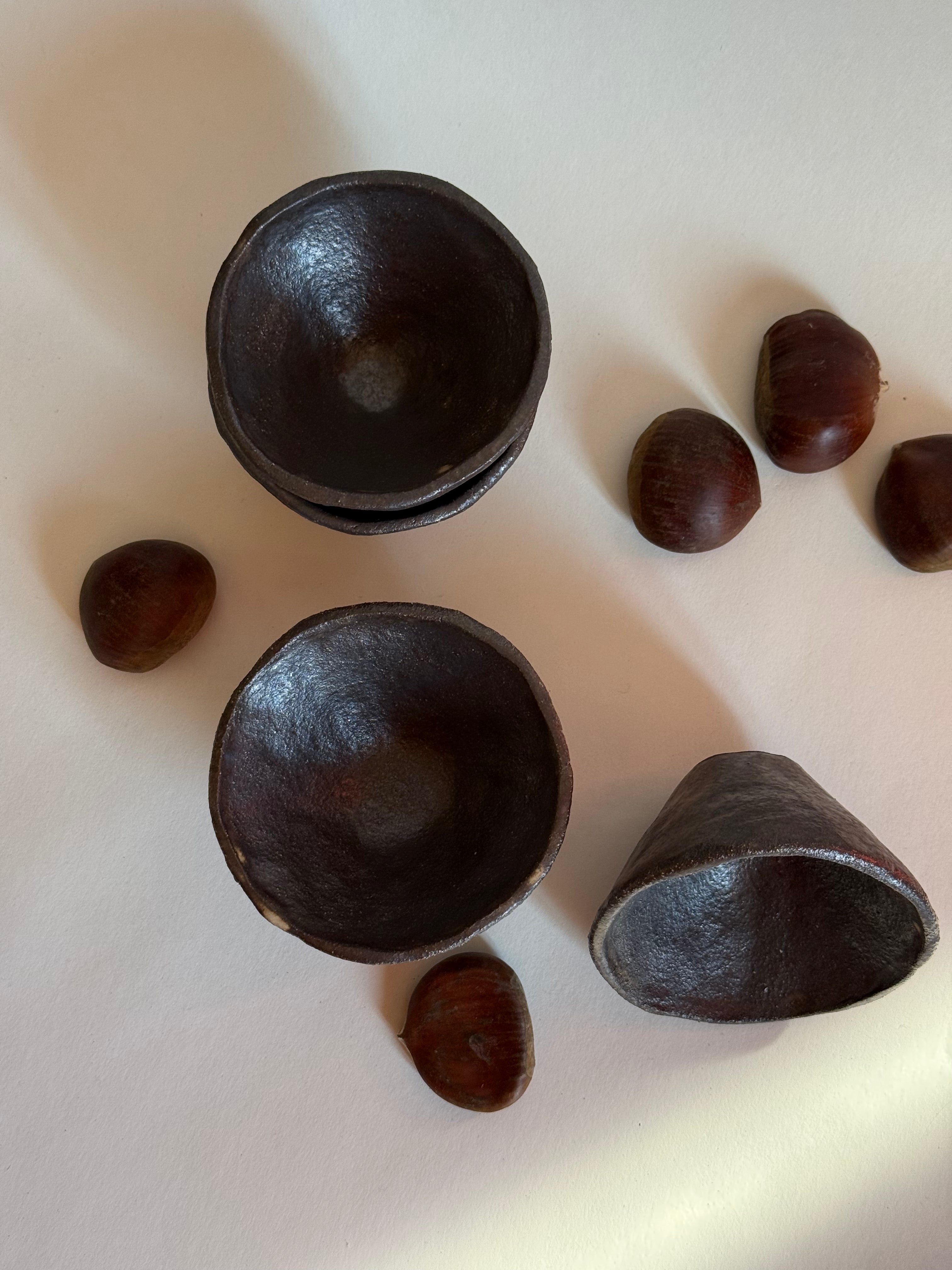 Nomades - tasses noires