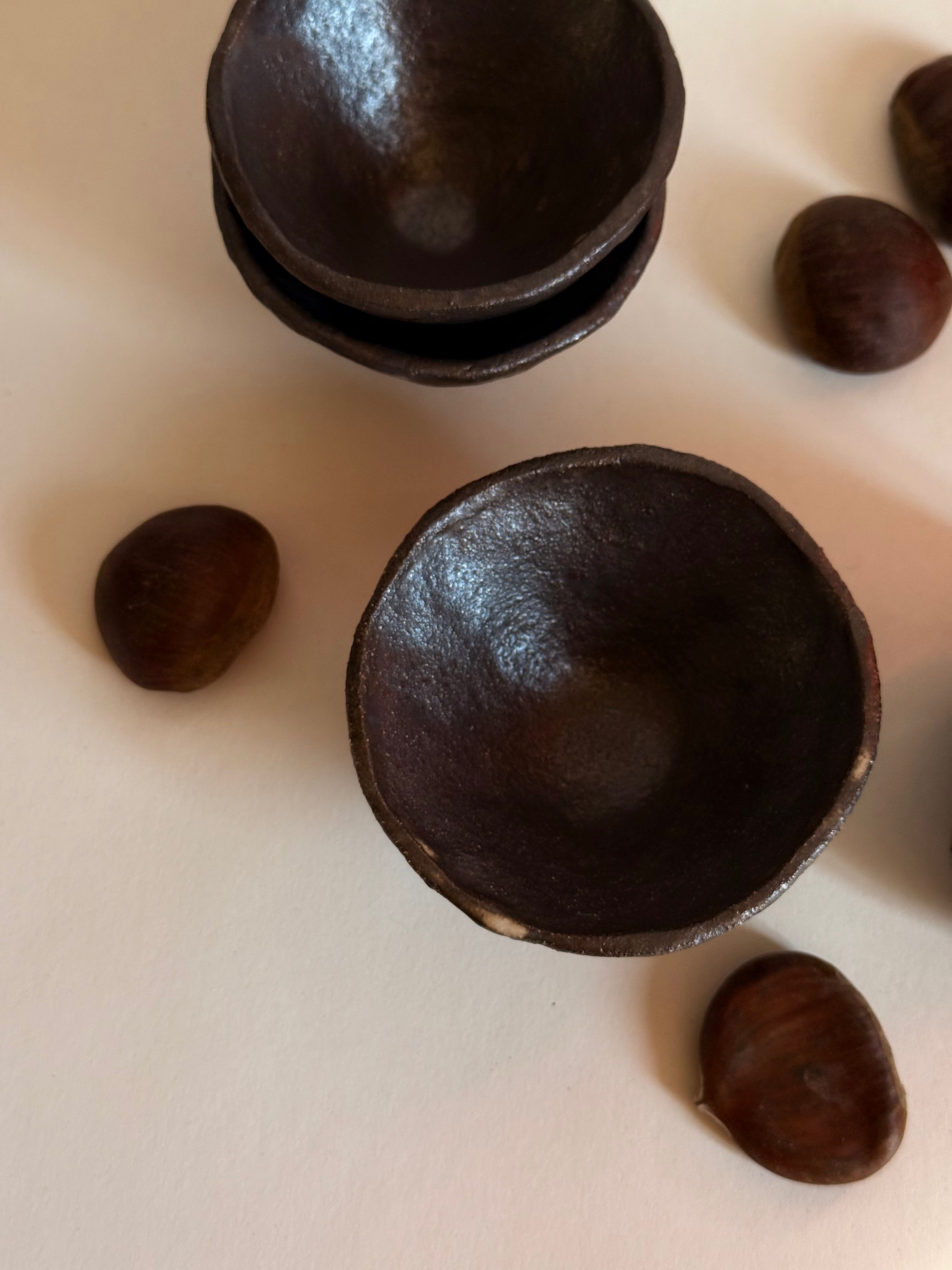 Nomades - tasses noires