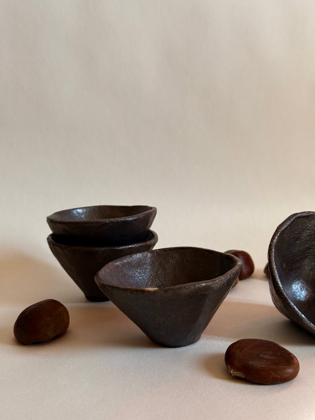 Nomades - tasses noires