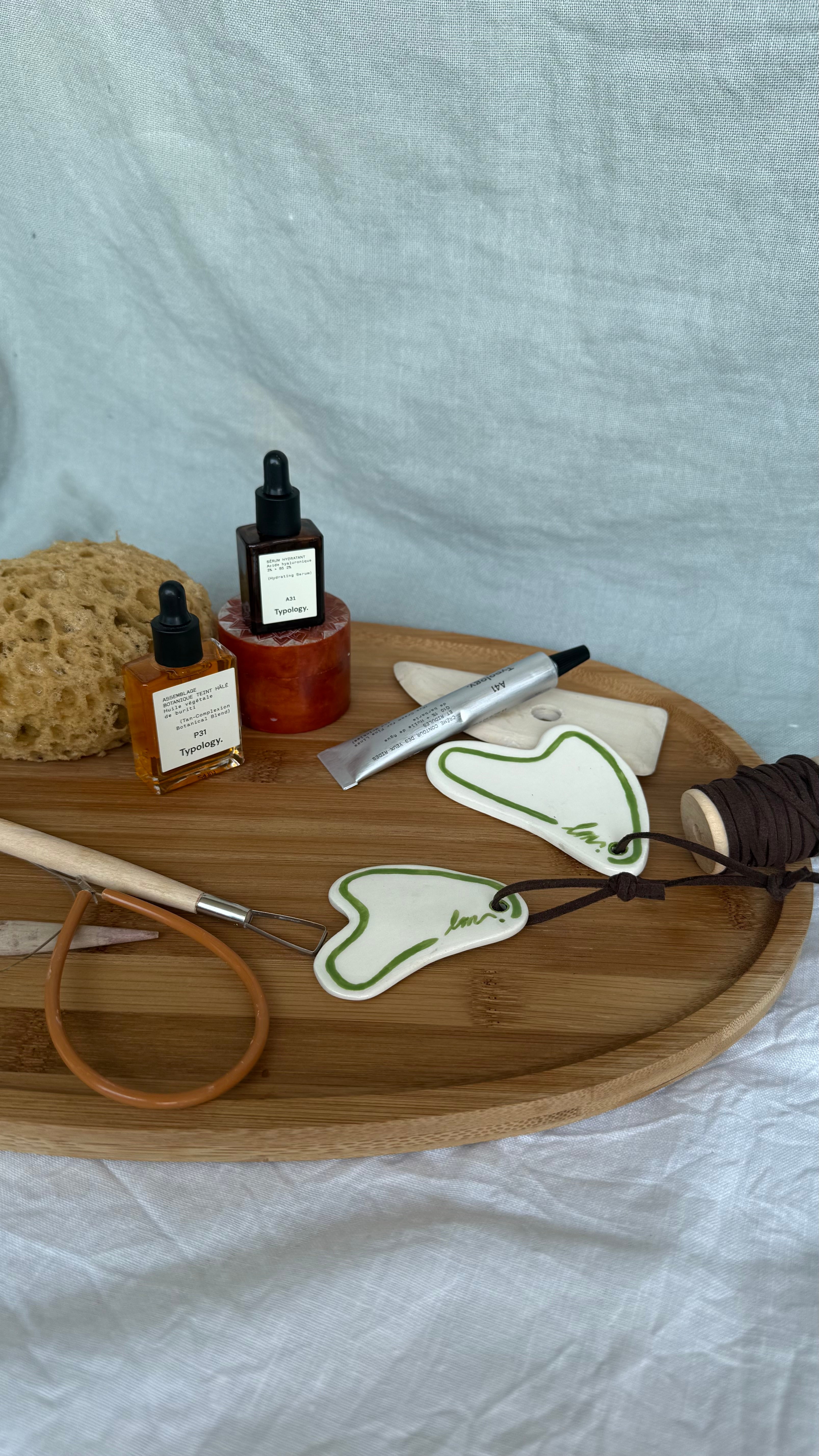 Gua-sha en céramique