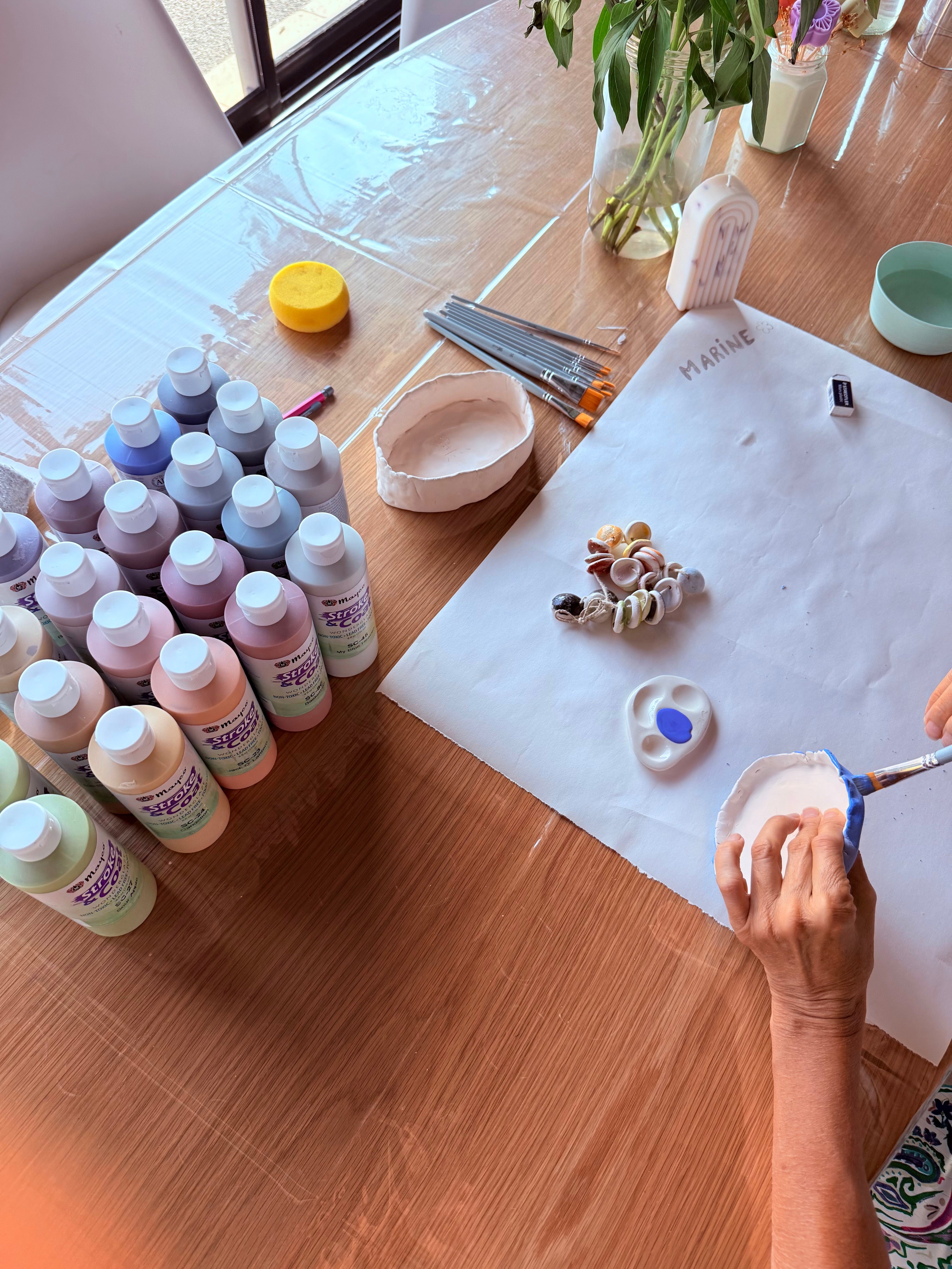Ateliers de Poterie  ou peinture x BABUZI Le Lavandou