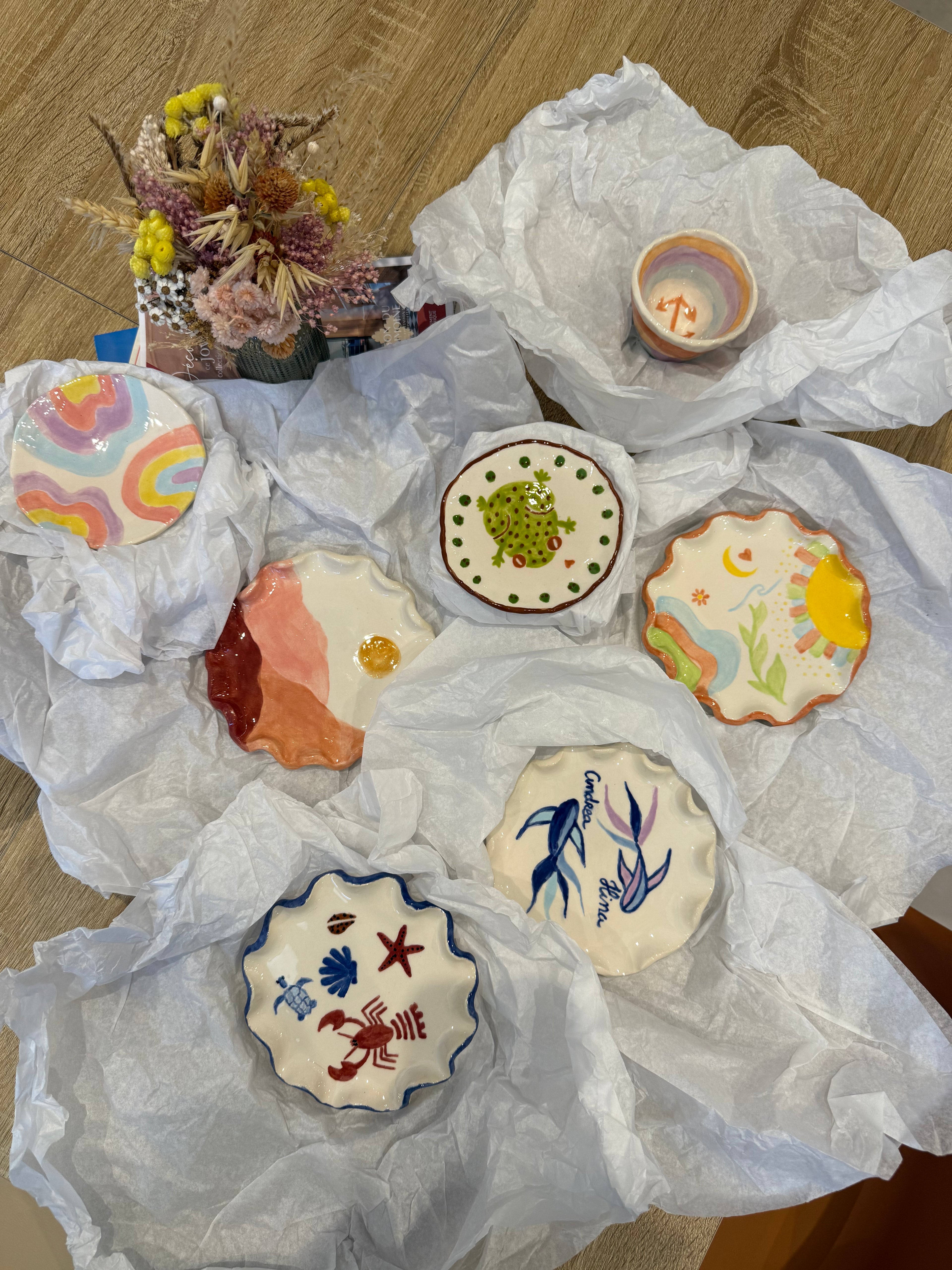 Ateliers de Poterie  ou peinture x BABUZI Le Lavandou
