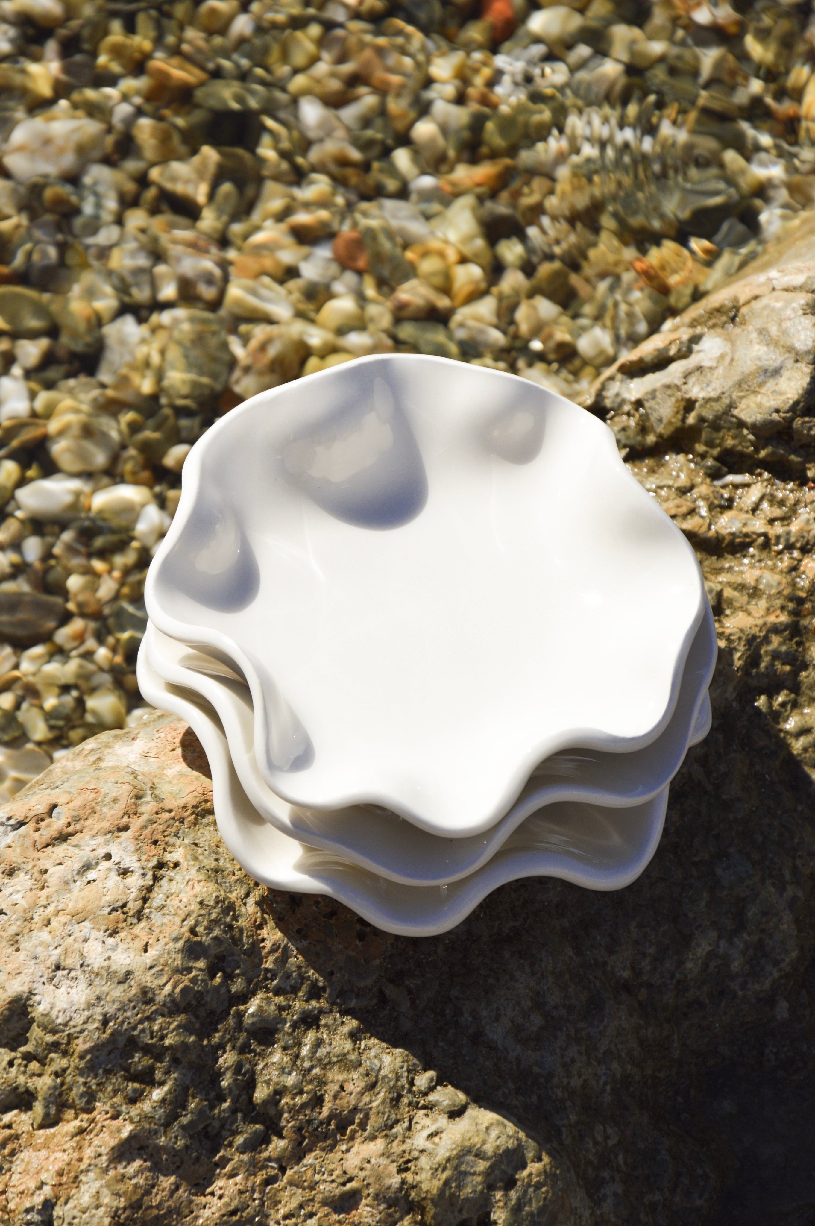 Assiette en céramique – "Méduse"