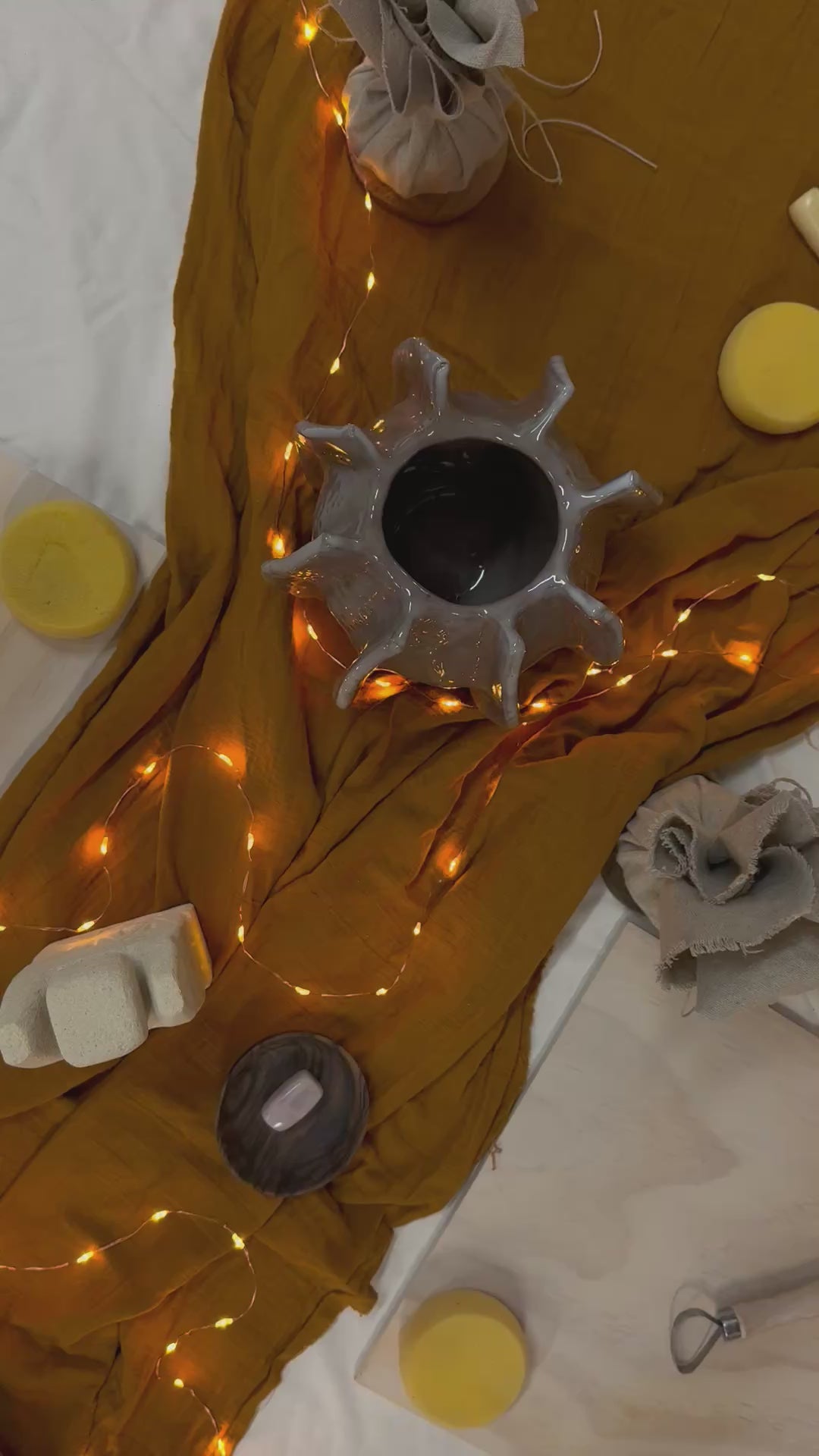 ATMA & TERRE, atelier de modelage en méditation guidée x Les Intérieurs d'Ailleurs